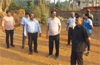 Deputy Lokayukta inspects Varamballi waste unit, Kaup dumping yard